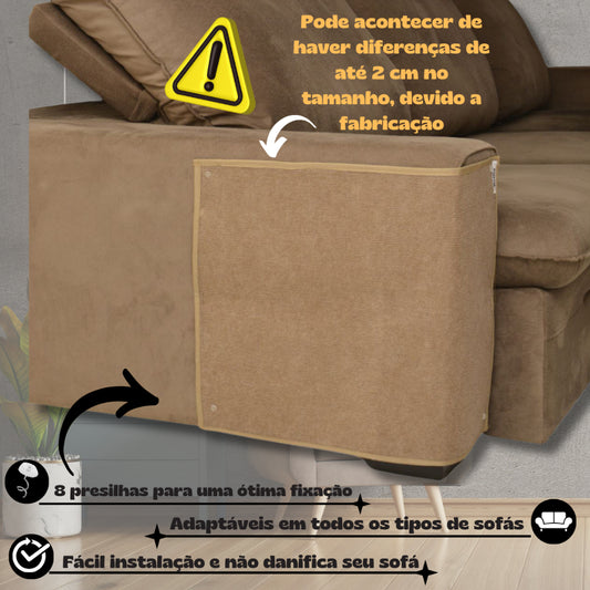 Carpete Arranhador de Sofá/Cama para Gato